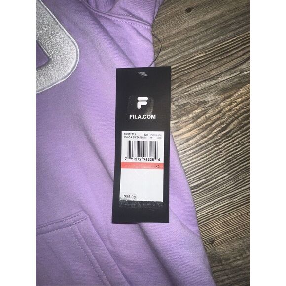 FILA Chica Sweatshirt Hoodie Purple Size XS. Front Pockets. NWT. $55.00. 10 - Picture 8 of 8